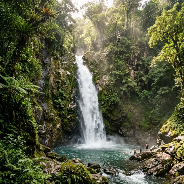 Chorro El Macho Waterfall & Canopy