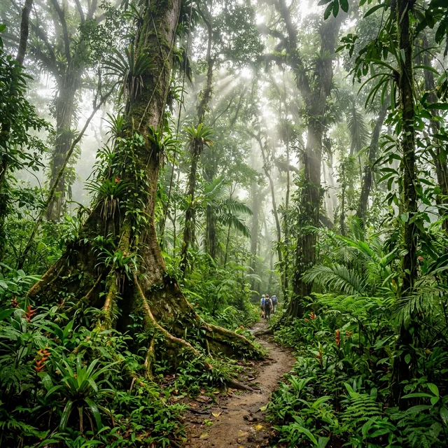 Panama tropical rainforest